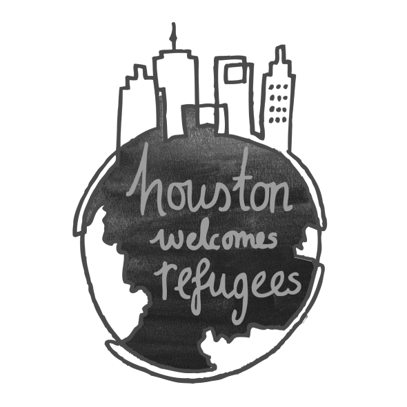 Houston Welcomes Refugees Logo